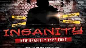 Insanity Font › Fontesk