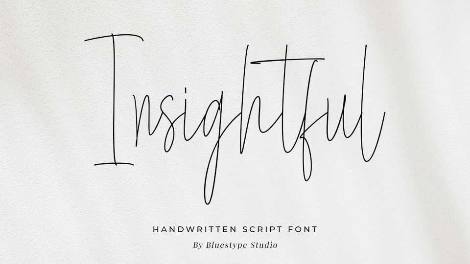 Insightful Font › Fontesk