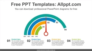 Instrument panel chart PowerPoint Diagram Template