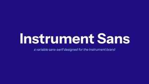 Instrument Sans Font Family › Fontesk