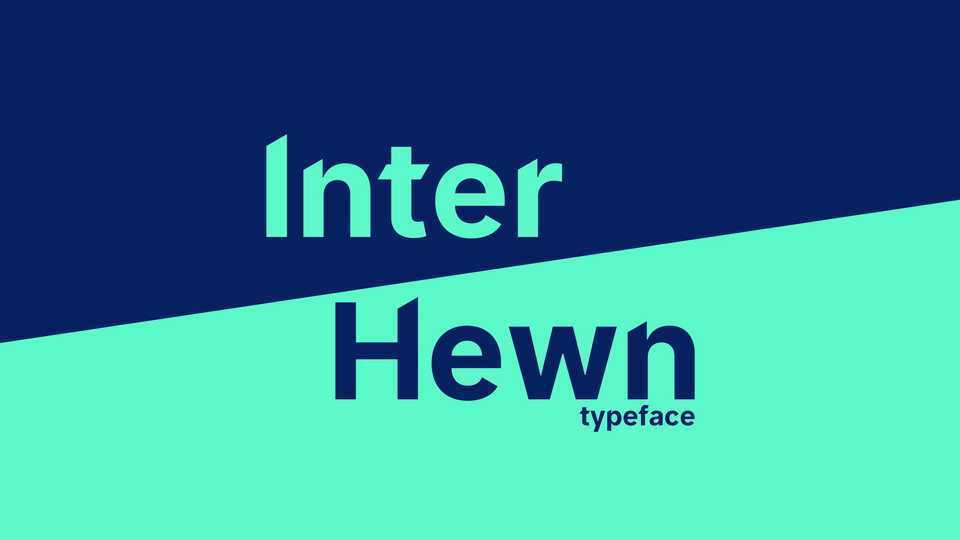 Inter Hewn Font › Fontesk
