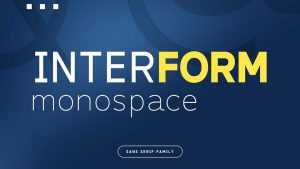 Interform Font › Fontesk