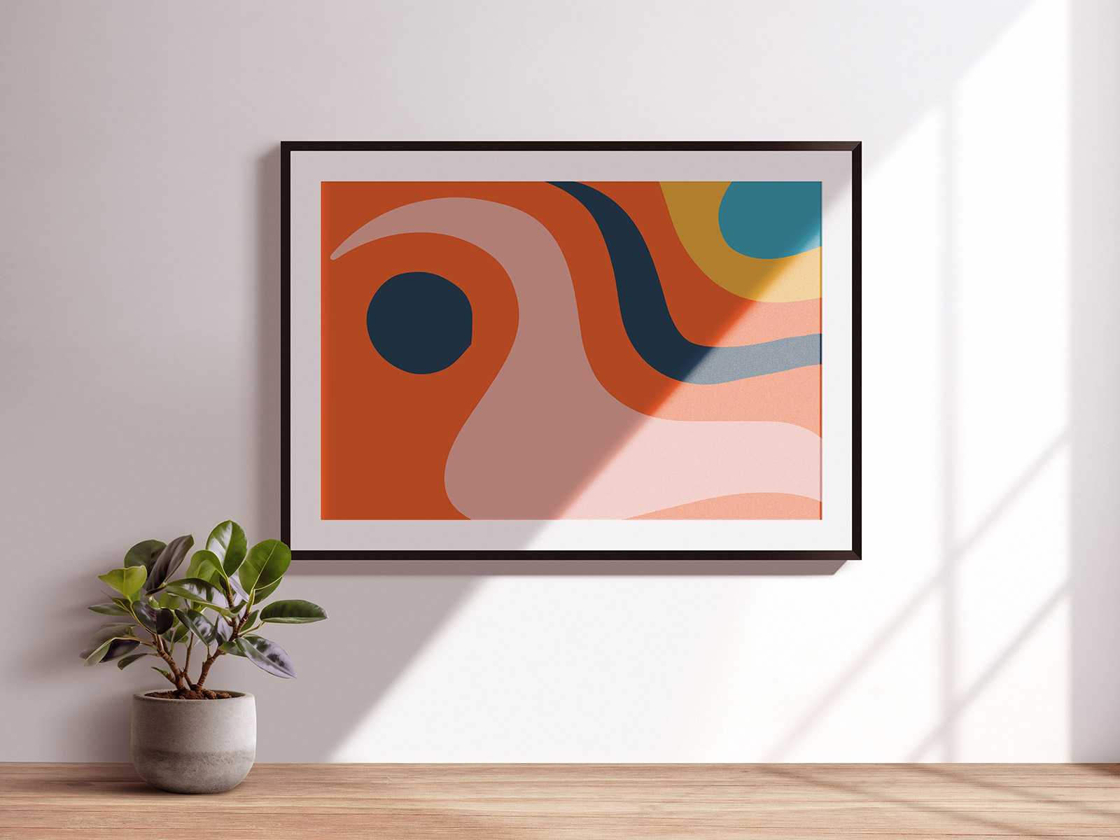 Interior Photo Frame Mockup