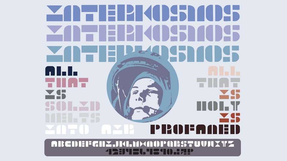 Interkosmos Font › Fontesk
