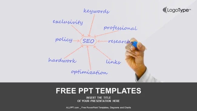 Internet Keywords SEO-PPT Templates