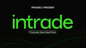 Intrade Font › Fontesk