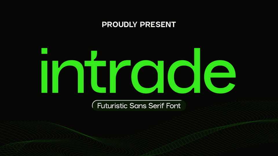 Intrade Font › Fontesk