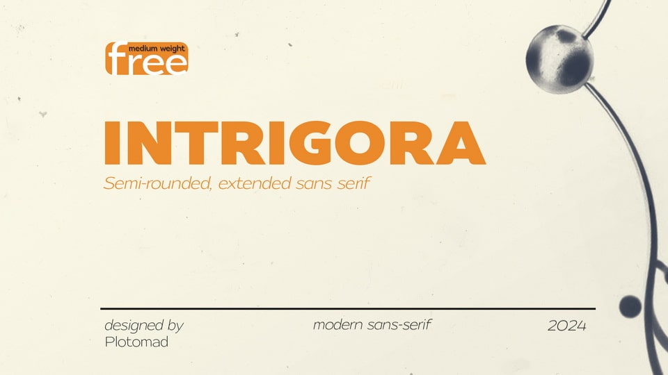 Intrigora Font › Fontesk
