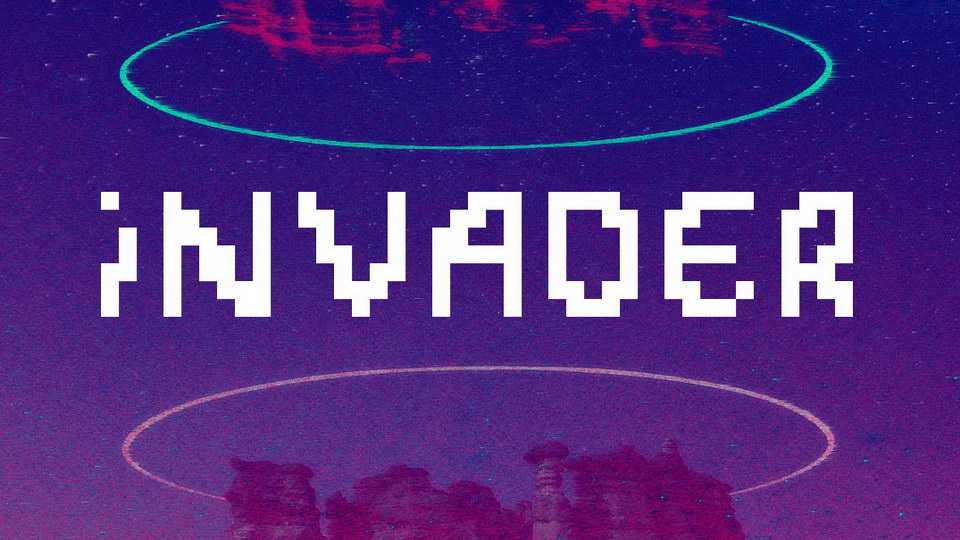 Invader Font › Fontesk