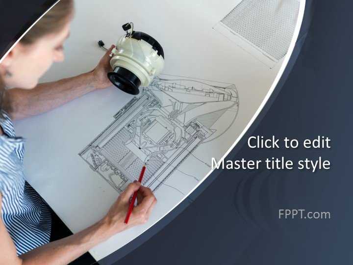 Inventor Artist PowerPoint Template