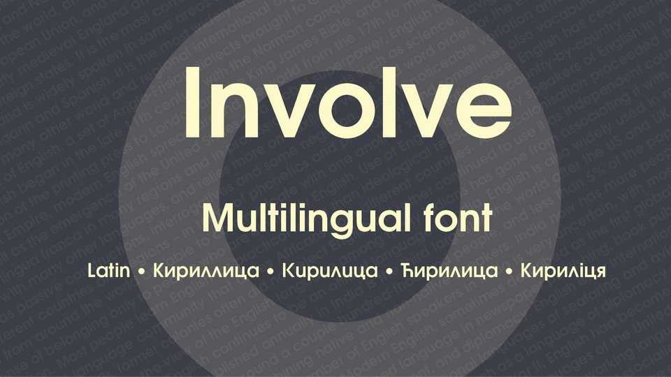Involve Font Family › Fontesk