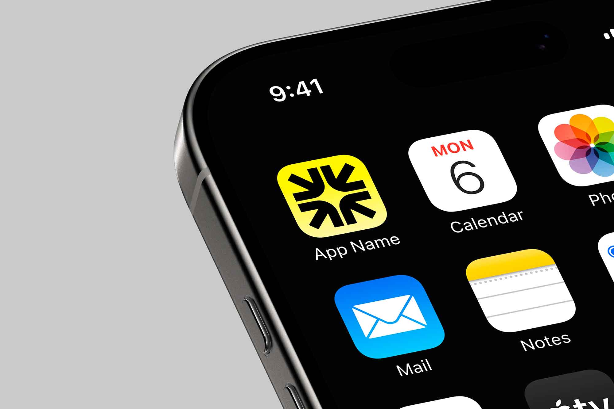 iOS App Icon Mockup