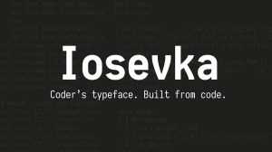 Iosevka Font Family › Fontesk