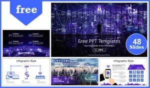 IOT Smart City PowerPoint Templates