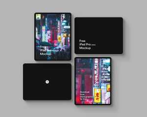 iPad Pro Mockup 2018 (PSD)