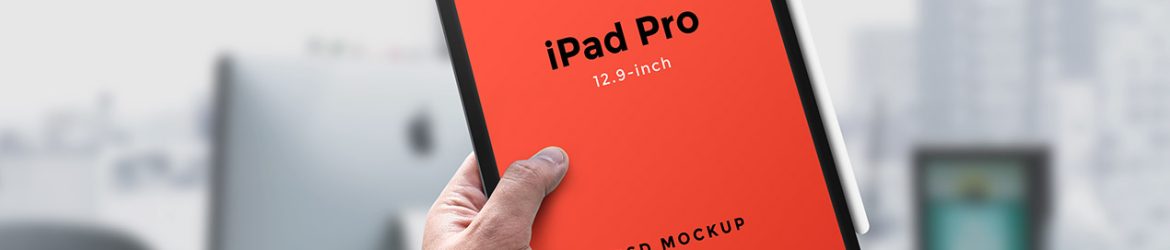 iPad Pro PSD Mockup