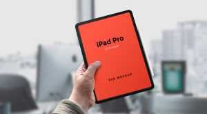 iPad Pro PSD Mockup