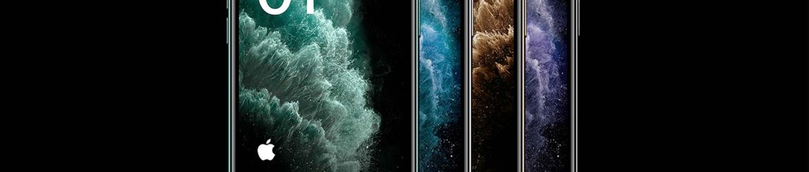 iphone 11 Pro Black Mockup (PSD)