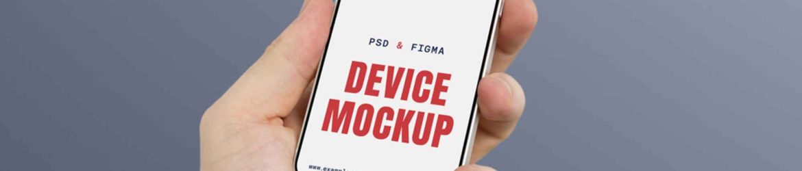 iPhone 16 Pro Mockup in Hand