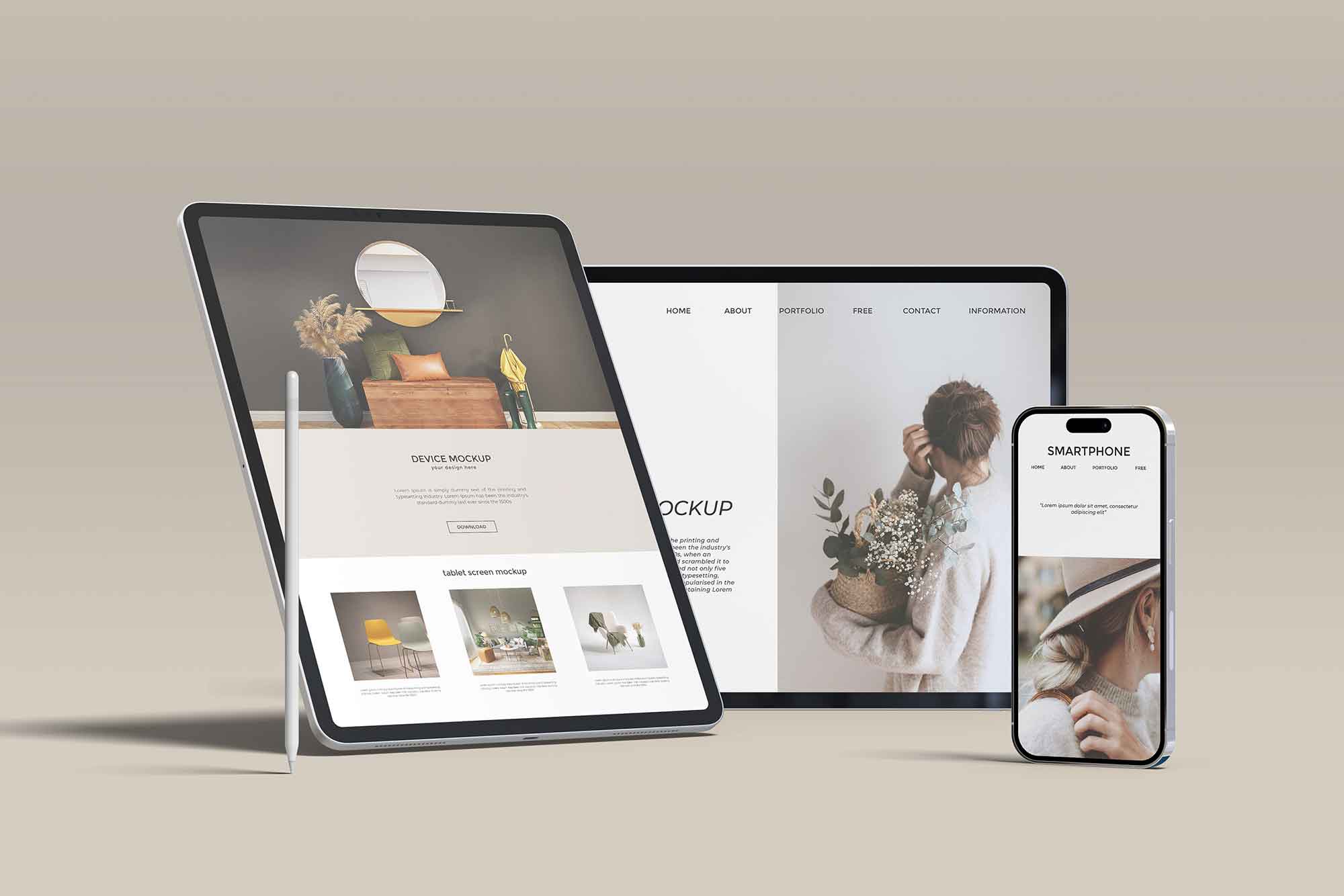 iPhone and iPad Mockup