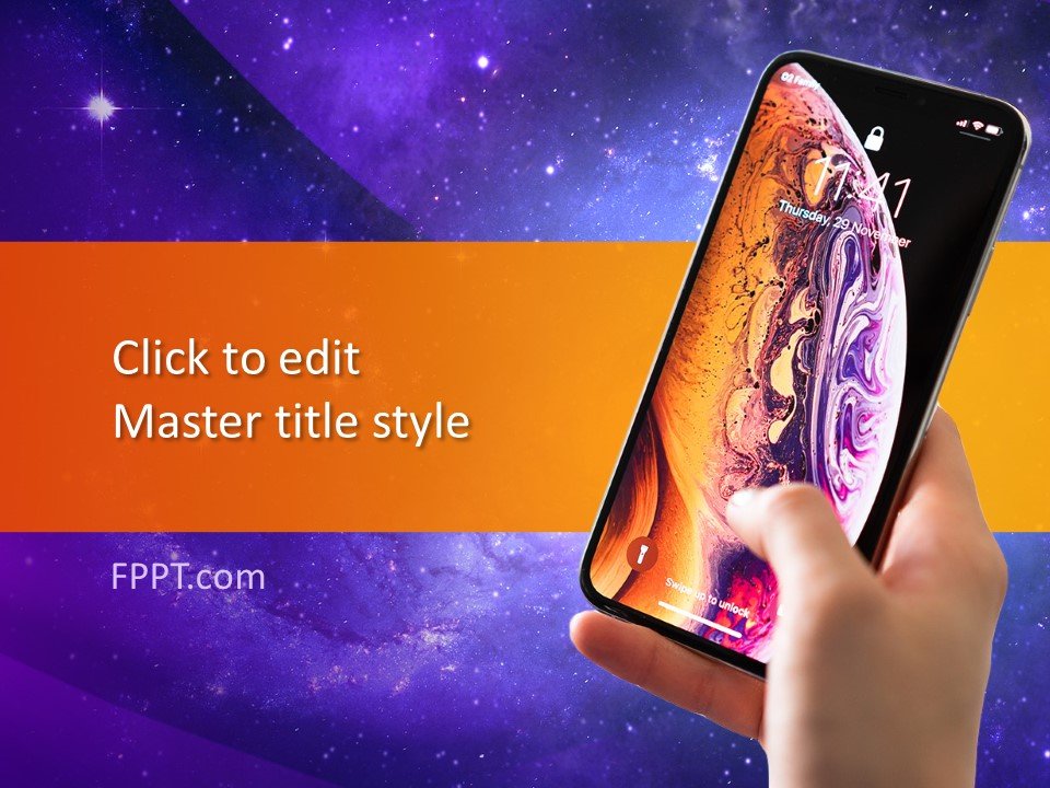 iPhone PowerPoint Template