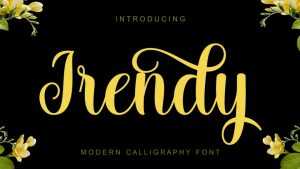 Irendy Font › Fontesk