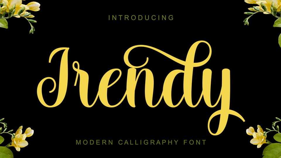 Irendy Font › Fontesk