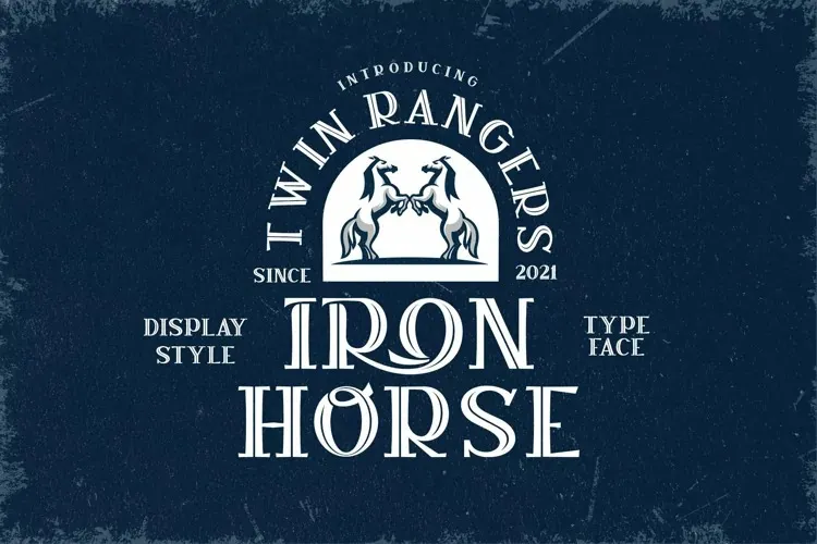 Iron Horse Font