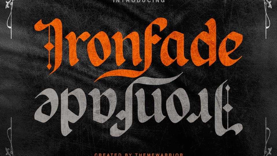 Ironfade Font › Fontesk