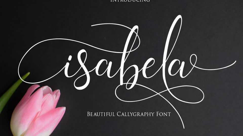 Isabela Script Font › Fontesk