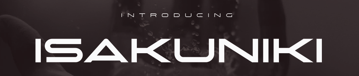 ISAKUNIKI Font