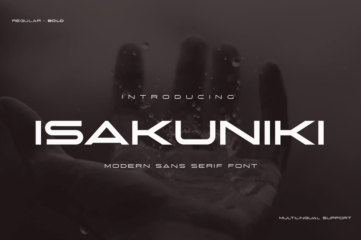 ISAKUNIKI Font