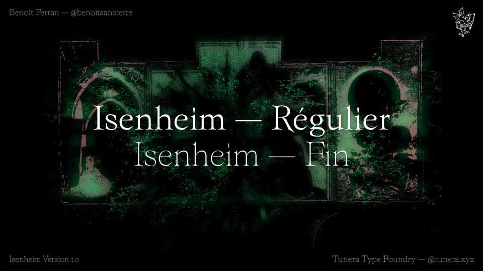 Isenheim Font Family › Fontesk