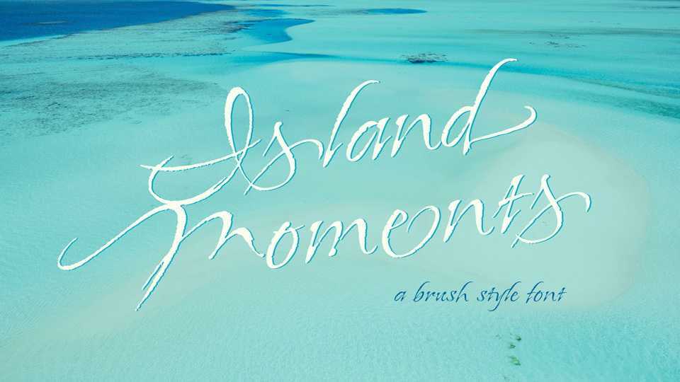 Island Moments Font › Fontesk
