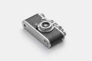 Isolated camera photo