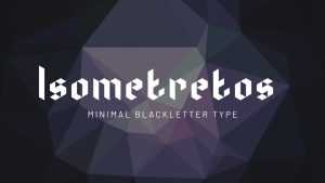 Isometretos Font › Fontesk