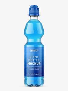 Isotonic bottle mockup