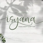 Isyana Font