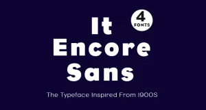 IT Encore Sans Typeface