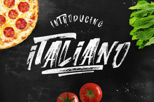 Italiano Brush Font