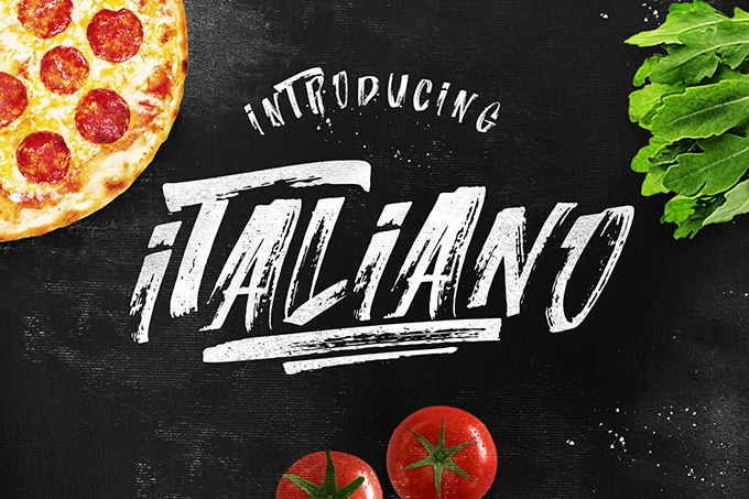 Italiano Brush Font
