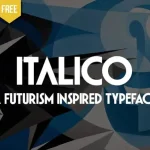 Italico Sans Serif Font