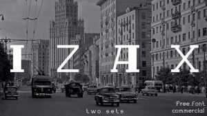 Izax Font › Fontesk