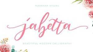 Jabetta Script Font › Fontesk