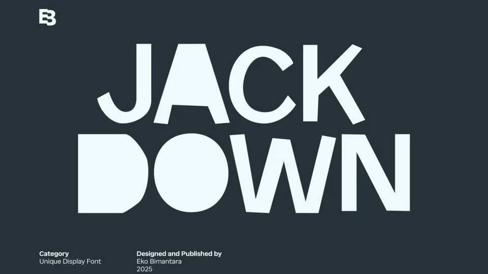 Jack Down Font › Fontesk