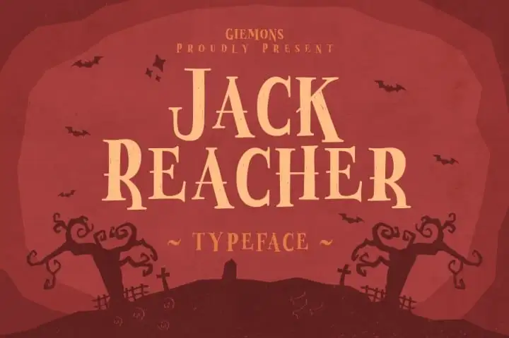 Jack Reacher Typeface