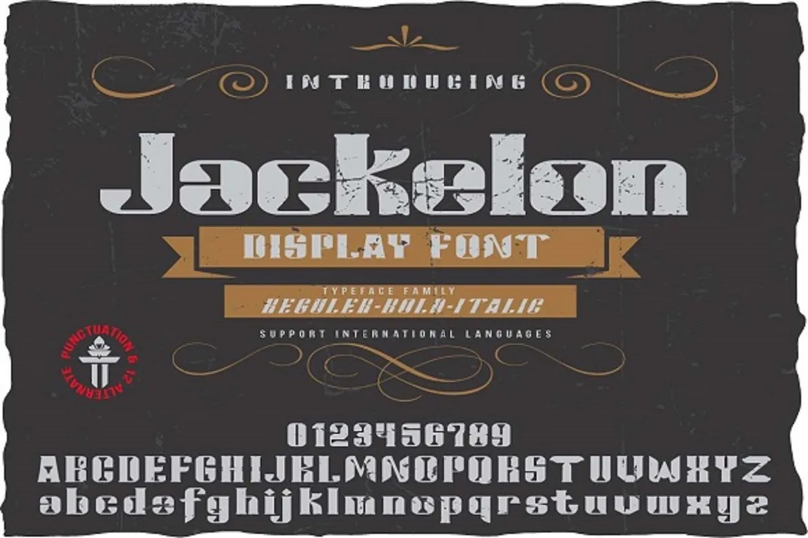 Jackelon Font