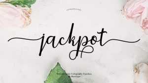 Jackpot Script Font › Fontesk