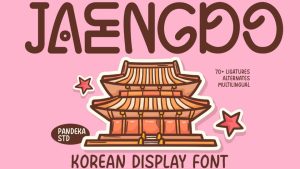 Jaengdo Font › Fontesk