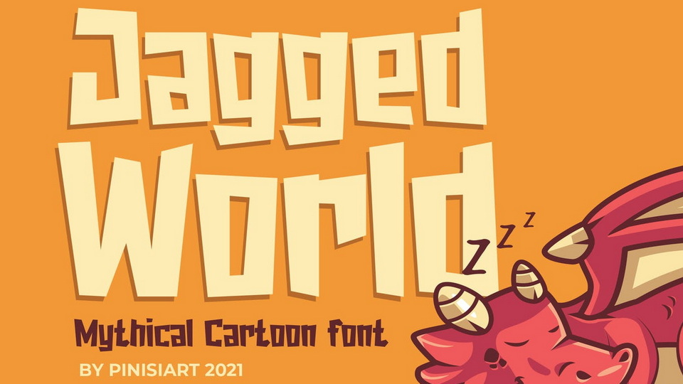 Jagged World Font › Fontesk